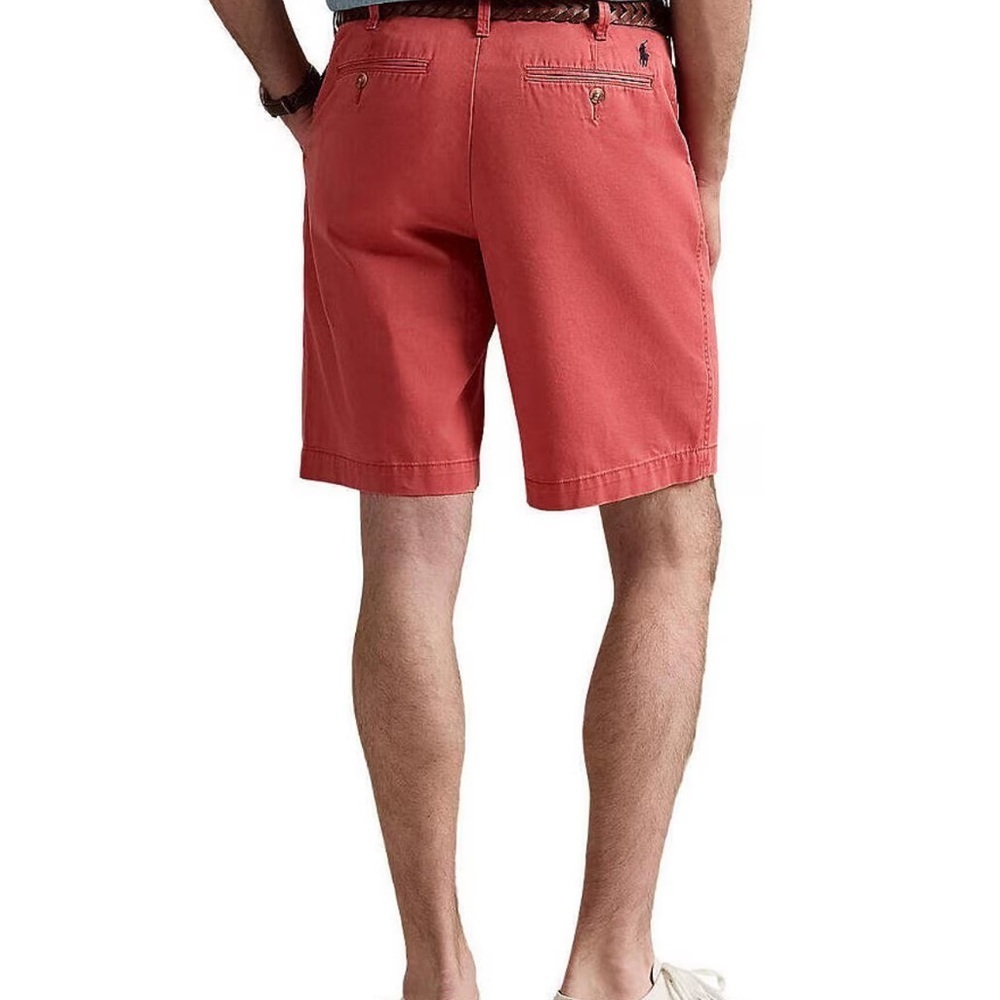 Polo Ralph Lauren Relaxed Fit Surplus Shorts- Nantucket Red Size 34 - Picture 2 of 9